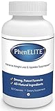 PhenELITE - HIGHEST Rated Pharmaceutical Grade Weight Loss Diet Pills - Fast Weight Loss, Hyper-Metabolising Fat Burner and Appetite Suppressor - Lose Weight 100% Guaranteed! (1 Bottle - 1 Month Supply)